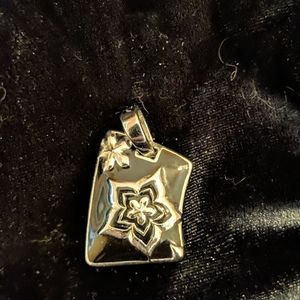 Black and silver Lia Sophia pendant